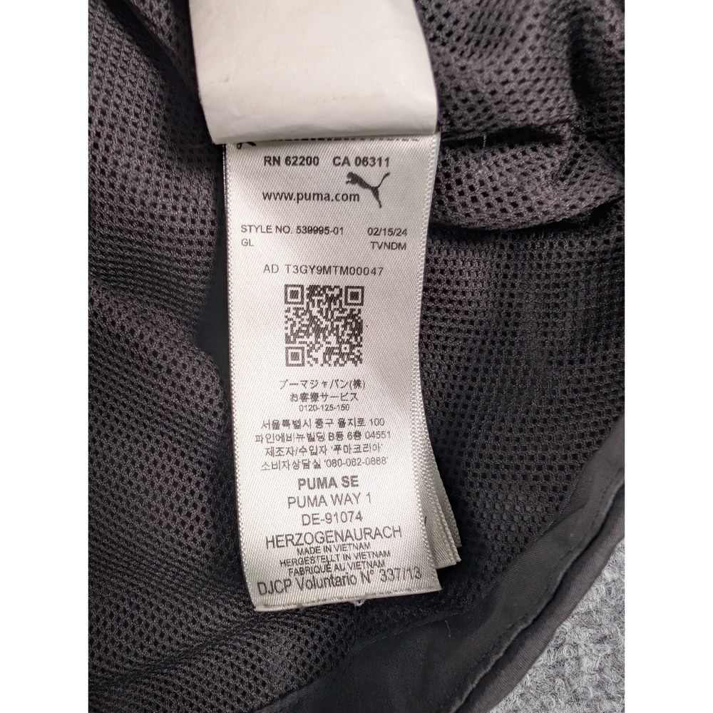 Scuderia Ferrari F1 Puma Rain Jacket Mens Small Black Outdoor‎ Racing - Picture 7 of 9